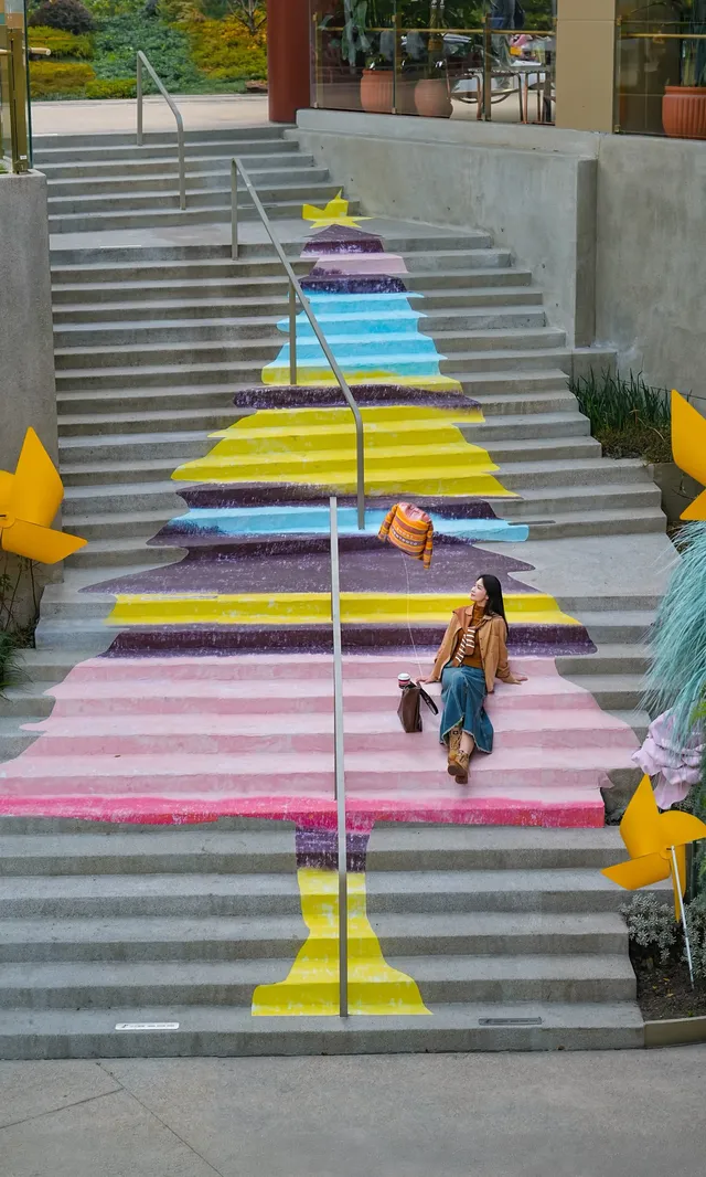 上海好拍的地方都是免費的聖誕條紋新快閃 上海好拍的地方都是免費的聖誕條紋新快閃