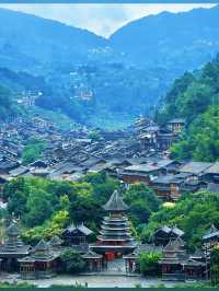 看看素有侗鄉第一寨的美譽景色。