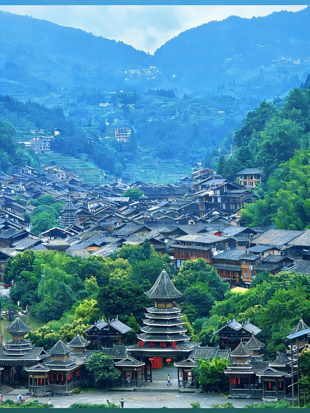 看看素有侗鄉第一寨的美譽景色。 看看素有侗鄉第一寨的美譽景色。