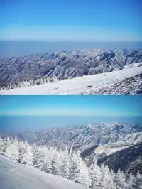 北京之巔的風雪浪漫東靈山徒步攻略
