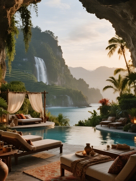 Lepaskan diri dari keramaian Pantai Kuta dan jelajahi pedalaman Ubud, di mana Anda akan menemukan dunia fantastis yang memadukan seni, hutan, dan pesona pedesaan. Sawah Tegallalang bukan hanya sekadar pemandangan indah; ini adalah surga ramah keluarga tempat Anda dapat menghabiskan seharian penuh dengan kesenangan.

🌳 Cara Menikmati Sawah Tegallalang

Perburuan Harta Karun Trekking Hutan: Jelajahi lebih dalam ke teras sawah, yang terletak di antara vegetasi tropis. Di sepanjang jalan, Anda akan menemukan banyak patung dan instalasi seni bergaya Bali, seperti wajah gua raksasa, yang memberikan pengalaman menyenangkan dan eksploratif bagi anak-anak.

Kelas Seni Sawah: Dengan latar belakang teras sawah bertingkat dan pohon kelapa, buat sketsa bersama anak-anak Anda atau ambil foto keluarga yang menakjubkan yang menangkap keindahan alam lanskap.

Berenang di Kolam Puncak Gunung: Beberapa hotel dan kafe di dalam atau sekitar area tersebut menawarkan kolam di tepi tebing atau hutan. Dengan harga minuman, anak-anak Anda dapat menikmati berenang dengan latar belakang teras sawah hijau yang tak berujung—pengalaman yang unik.

Pengalaman Kerajinan Tangan: Banyak bengkel di dekatnya menawarkan kesempatan bagi anak-anak untuk membuat barang-barang ritual tradisional Bali atau melukis.

🚗 Transportasi dan Rencana Perjalanan

Lokasi: Teras Sawah Tegallalang terletak di sebelah utara Ubud, sekitar 20-30 menit naik sepeda motor dari pusat Ubud.

Simposium: Anda dapat menggabungkan kunjungan ke Pura Tirta Empul (untuk pengalaman religius) dan Teras Sawah Tegallalang pada hari yang sama; keduanya berlokasi strategis dan menawarkan pengalaman yang saling melengkapi.

Rekomendasi Mobil Pribadi: Untuk keluarga dengan anak kecil, menyewa mobil untuk perjalanan sehari di Bali (sekitar 200-300 RMB) adalah pilihan yang sangat nyaman dan aman.

💆 Relaksasi Keluarga: Spa Bali Setelah seharian bersenang-senang dengan anak-anak Anda, Anda dapat menikmati pijat Bali otentik. Pilih Bhava Spa atau Ubud Traditional Spa; mereka akan mengisi formulir kondisi kesehatan sebelum pijat, menunjukkan profesionalisme mereka. Anda juga bisa mencoba mandi bunga yang unik untuk membantu anak-anak Anda rileks dalam suasana yang harum.

🛒 Belanja & Oleh-Oleh

Belanja di Supermarket: Sebelum berangkat, kunjungi Supermarket Bintang untuk membeli semua oleh-oleh Anda sekaligus: minyak rambut Ellips, krim tangan Herborist, saus cabai ABC, berbagai buah kering, dan biskuit kelapa. Harganya jauh lebih murah daripada di bandara.

Tawar-menawar di Pasar: Saat membeli oleh-oleh di Pasar Ubud, ingatlah untuk menawar dengan berani; harga biasanya mulai dari diskon 30%.

🏨 Akomodasi Unik di Ubud

Capella Ubud, Bali: Akomodasi mewah kelas atas yang terletak di antara hutan hujan dan lembah, menawarkan pengalaman yang sempurna.

The Ritz-Carlton, Ubud Mandapa, Bali: Juga merupakan resor mewah kelas atas, menawarkan beragam pengalaman budaya.

The Sky Gardens Ubud, Bali: Terkenal dengan kolam renang tanpa batas dua lapisnya, yang tampak melayang di atas hutan.

