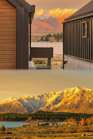 Lying by Lake Tekapo, staying in the dream house of a lifetime!