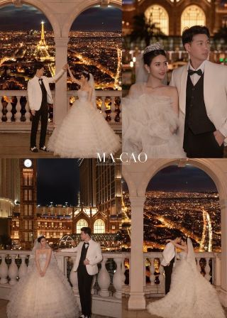 How much does it cost to take four sets of wedding photos in Macau!?