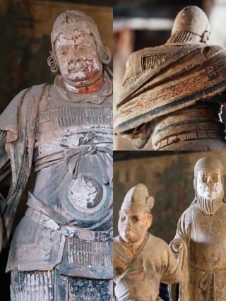 When I detoured behind the statue...