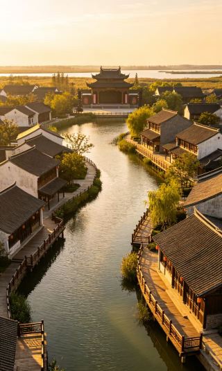 Exploring the Jiulongkou Huai Opera Town in Jianhu, Yancheng