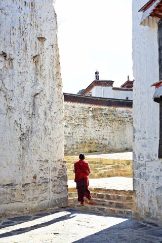 The heart of the back Tibet Tashilhunpo Monastery｜Tibet travel guide
