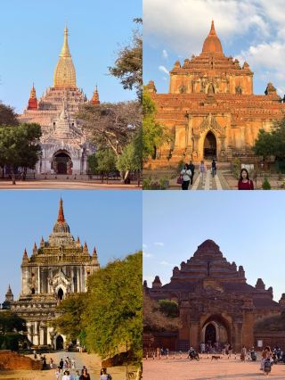 Bagan | Everywhere you look, there are stupas, a poem of life.