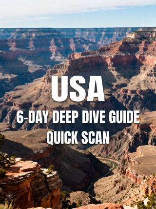 Summer 6-day trip across the US is amazing