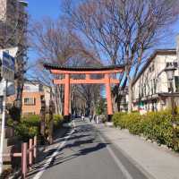 埼玉県 さいたま "氷川神社の入口" 意外と質素な入口