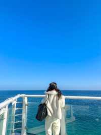 푸른 동해바다 바로 위에서 산책할 수 있는 해랑전망대 🌊🤍