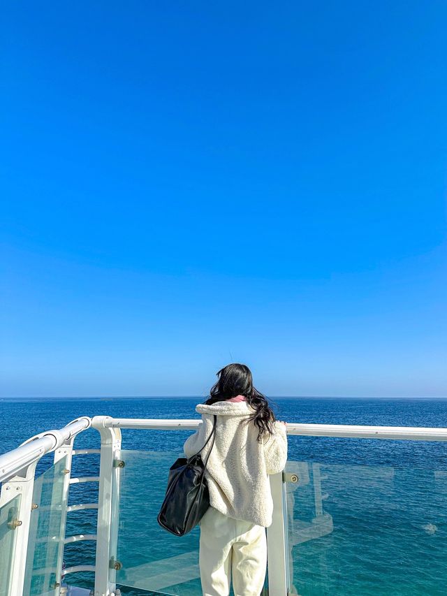 푸른 동해바다 바로 위에서 산책할 수 있는 해랑전망대 🌊🤍