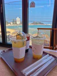 죽도해변뷰 카페 마할로☕️