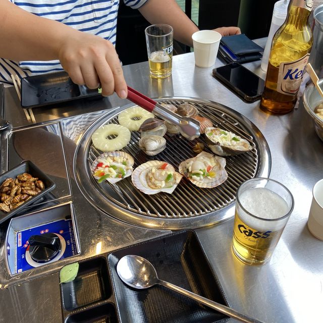 서울 근교 동탄호수공원 뷰 보며 먹는 조개구이 🐚 