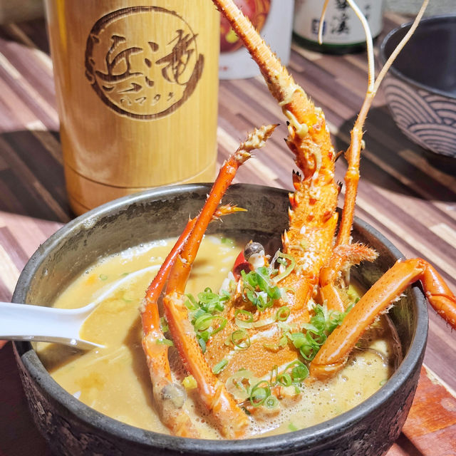 必食😍半熟龍蝦🦞海膽😋龍蝦粥🥣