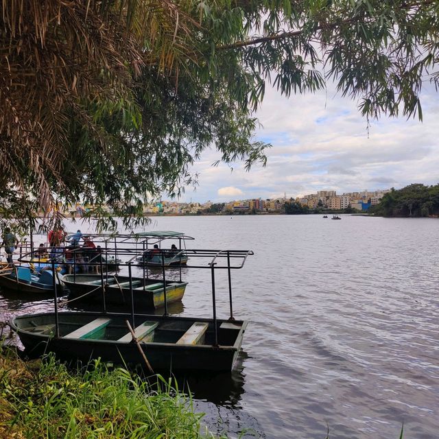 A beautiful lake for boating in Bengaluru 😍 