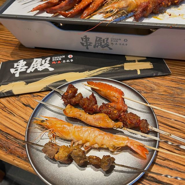 喜歡食串燒朋友不能錯過😙 來深圳必到🍢擼串聖殿 純·真·東北串