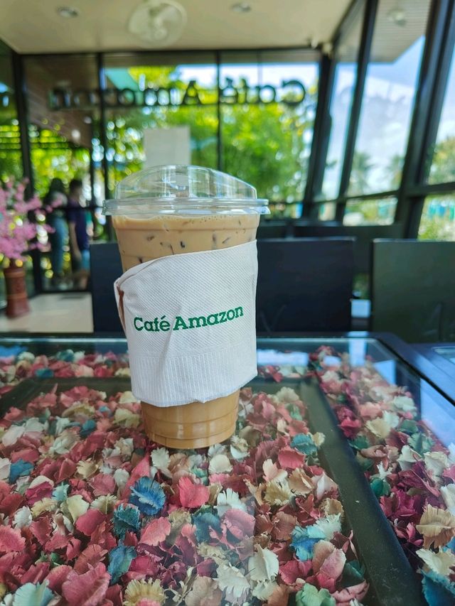 Amazon Cafe in Songkhla☕😋👍🏻