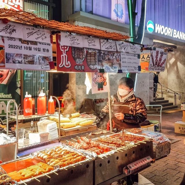 Be spoiled for choice in Myeongdong