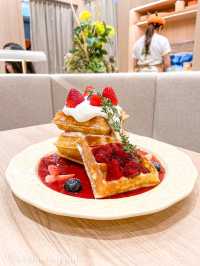 香港探店🇭🇰｜柑橘主題韓國菜 必食窩夫布朗尼！
