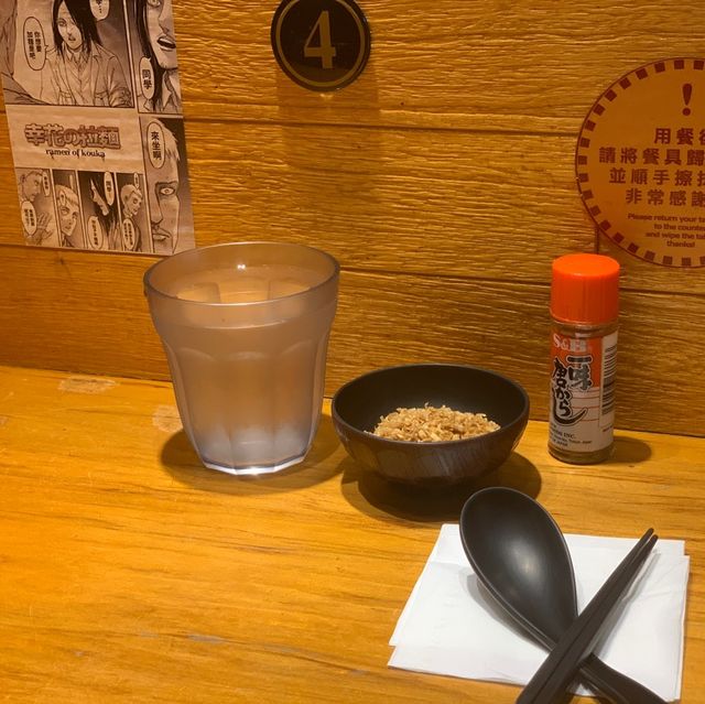 台中嶺東科大平價美食-幸花拉麵雞白湯拉麵