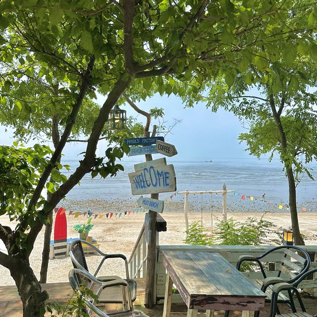 해외 휴양지로 여행온 느낌 선재도 카페🏝️