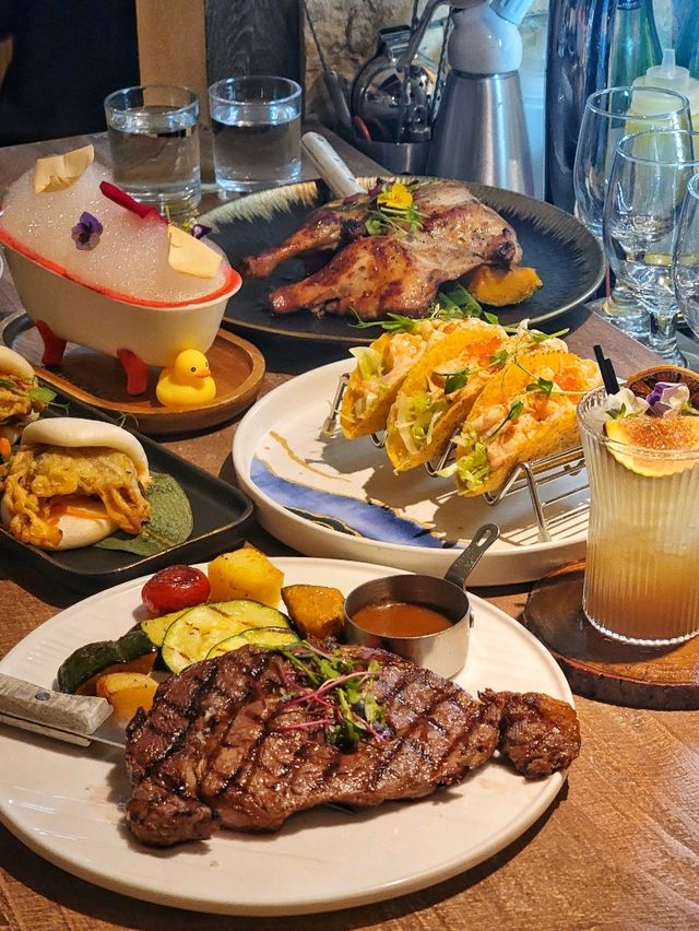 尖沙咀勁chill海景餐廳食fusion 菜