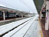 陸奧小京都~冬季角館新幹線復古車站