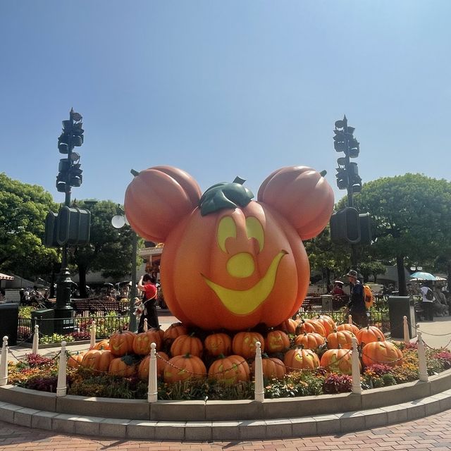 🎃迪士尼樂園南瓜處處迎接萬聖節🎃
