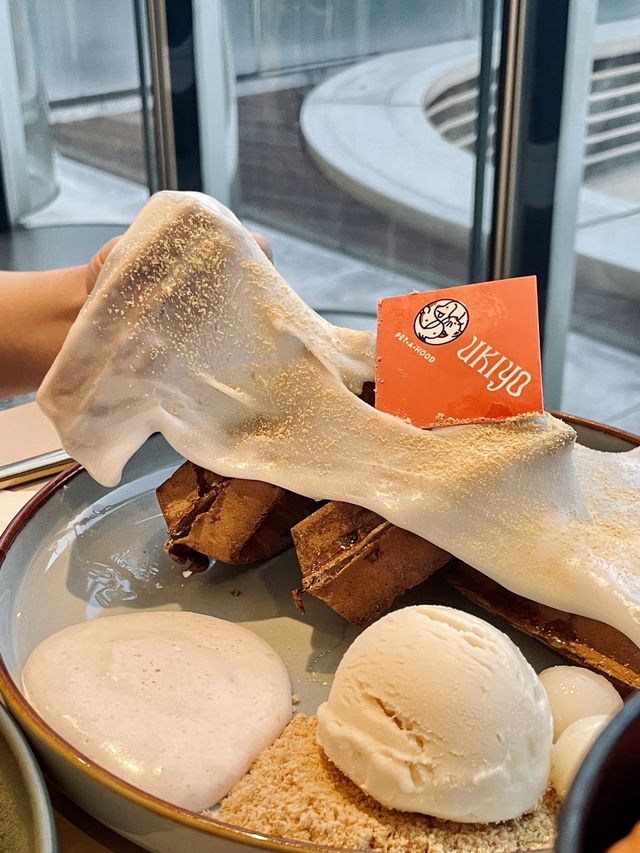 香港 | 慢活文青cafe  超吸引拉絲麻薯窩夫🧇