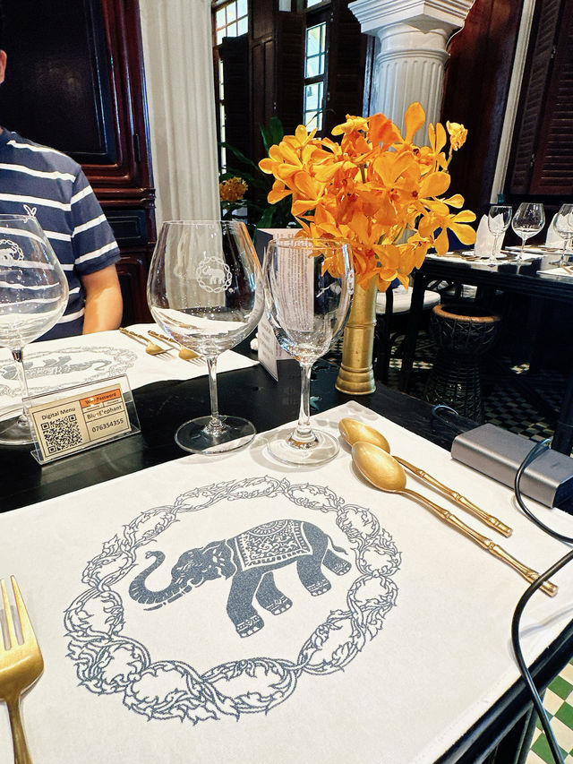 米芝蓮⭐️⭐️⭐️泰式餐廳：Blue Elephant 