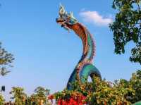 วัดรอยพระพุทธบาทภูมโนรมย์ วัดสวยมุกดาหาร