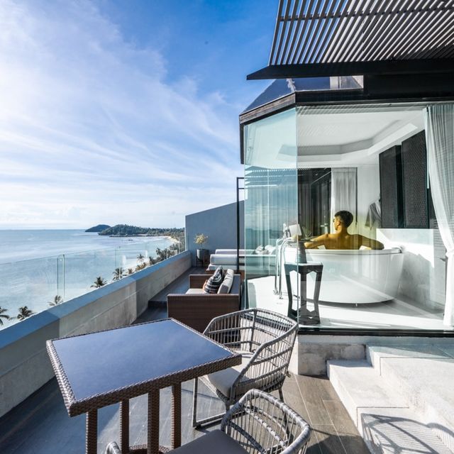 พักร้อนหรือพักรัก Intercontinental Koh Samui 