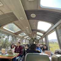 Breathtaking panoramic views on Perurail