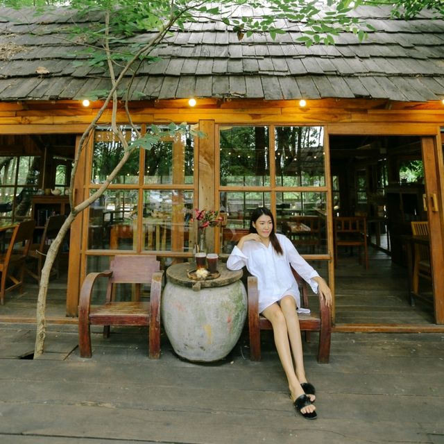 จิบกาแฟ นอนเปลในสวนป่า Skipper Garden สาขา 1