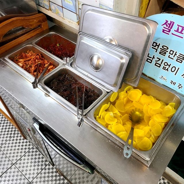 제주 탑동 맛집)신해바라기분식 본점 - 구제주 오래된 노포 분식 맛집, 풍자 추천 맛집
