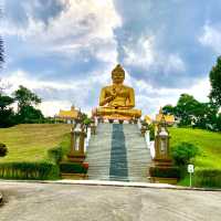 Big Golden Buddha in the South