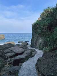 《宜蘭》一線天秘境 礁岩海景步道-北關海潮公園