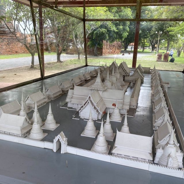 泰國大城遺跡：帕席桑碧寺