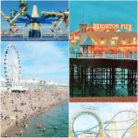 Beachfront day at Brighton Pier, England 🇬🇧