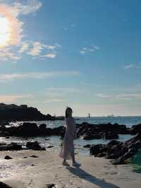 파스텔톤 바다가 멋진 제주 ”곽지 해수욕장“