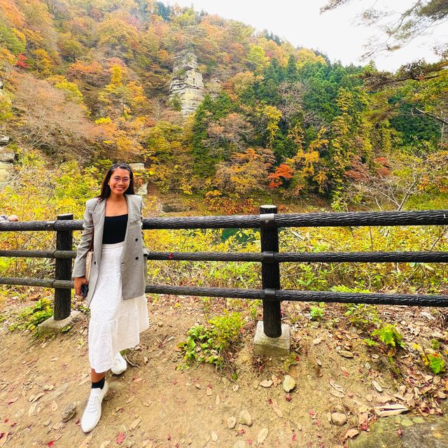 Autumn foliage in Fukushima 