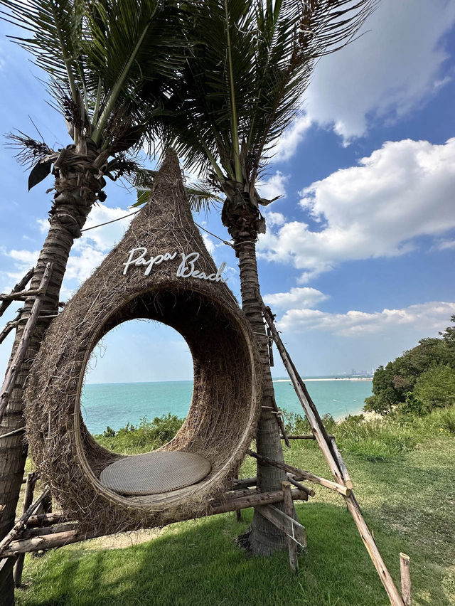 Papa Beach Pattaya คาเฟ่วิวสวยพัทยา
