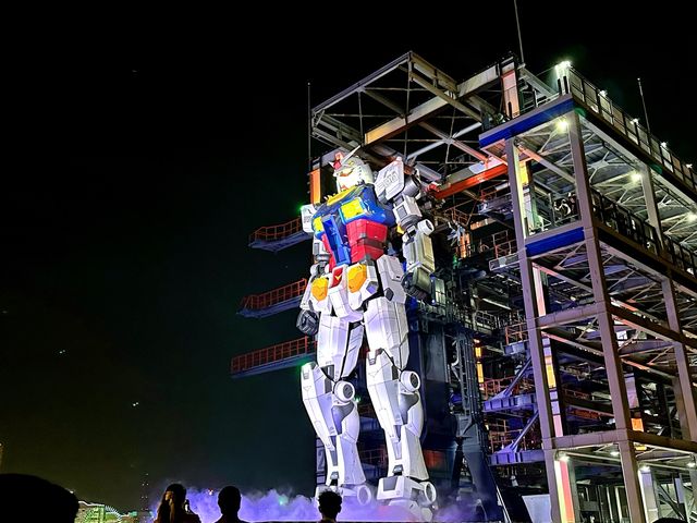 日本横濱 GUNDAM FACTORY YOKOHAMA 「高達完整版」最後機會2024年3月31日  喺東京白馬滑完雪 下一個行程就喺去横濱睇高達 GUNDAM FACTORY YOKOHAMA  