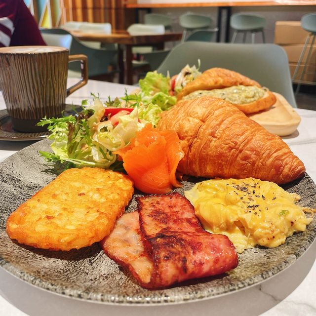 天水圍濕地公園台式Cafe🥐牛角包天堂