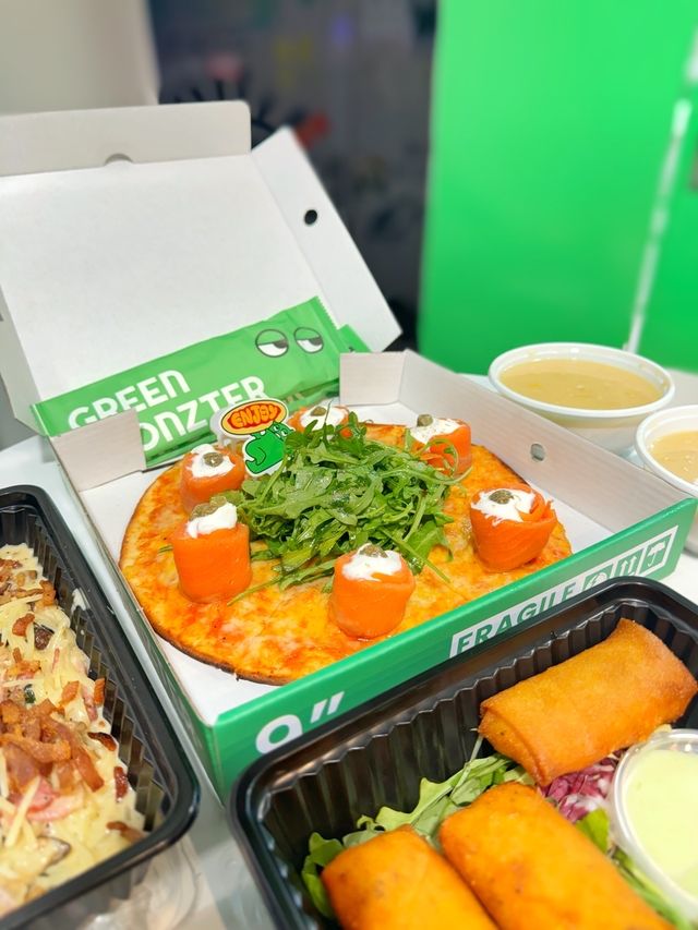 灣仔即叫即製手工pizza外賣店🍕💚