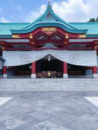 【東京|溜池山王】ビル街に佇む巨大な鳥居⛩️