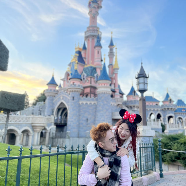 A magical moment in Disneyland Paris with 🩷