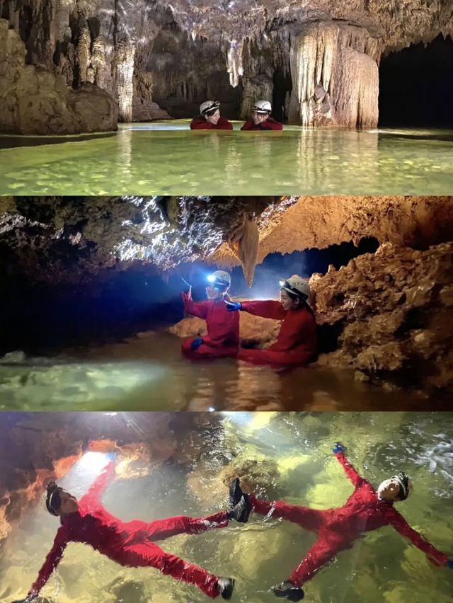 【沖永良部島】洞窟の聖地で絶景ケイビング(洞窟探検)