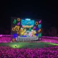 😍相模湖森林遊樂園-多啦A夢燈光秀