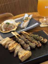 尖沙咀串燒店，菜品豐富多樣🍢🍢